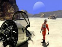 une photo d'Ã©cran de Star Wars - Rebel Assault 2 sur Sony Playstation